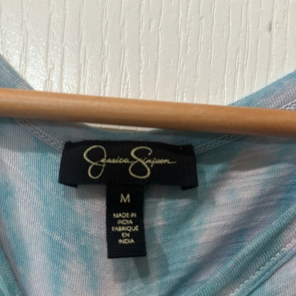 Jessica Simpson size medium tie-dye tank T-shirt - Picture 2 of 4